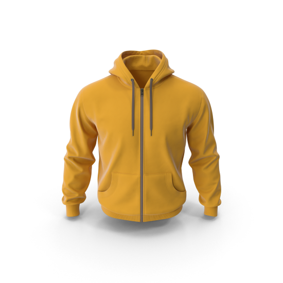 Yellow custom hoodie