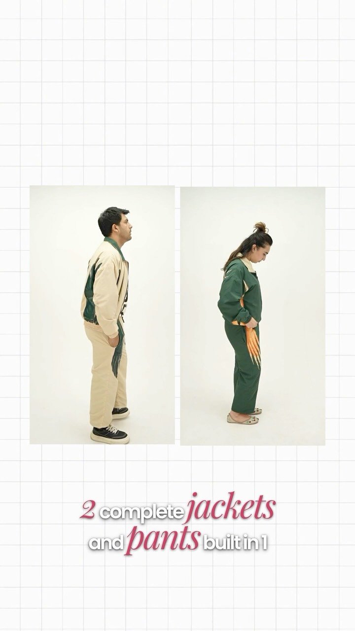 BigBee reversible jacket set