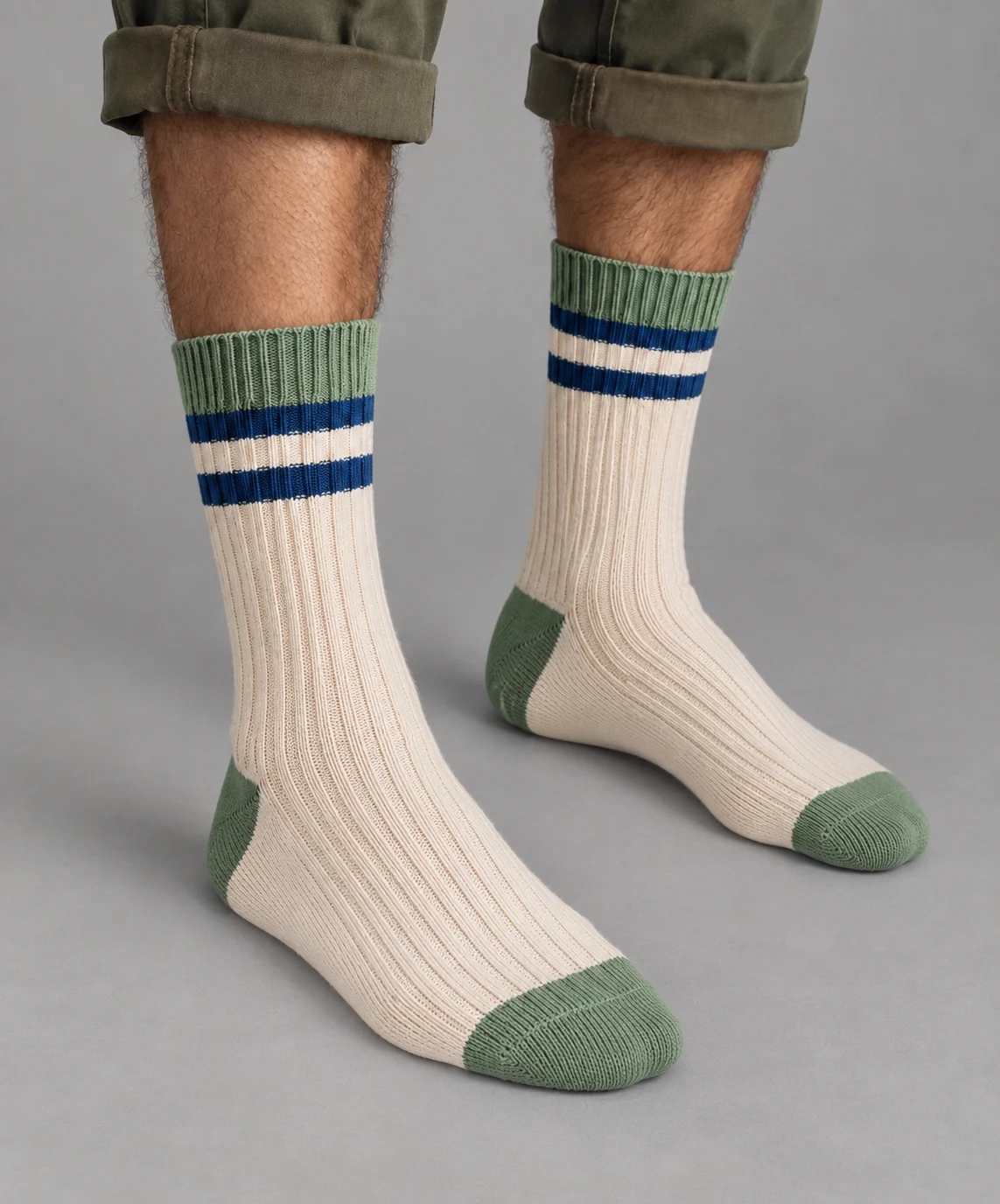 Custom Retro Crew Socks by BigBee Apparels
