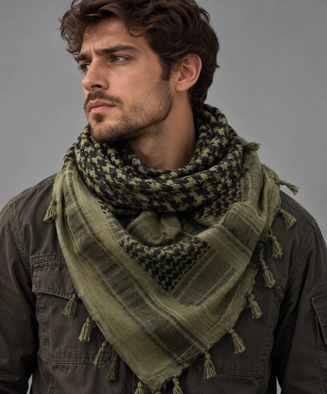 Custom Tactical Shemagh Scarf by BigBee Apparels