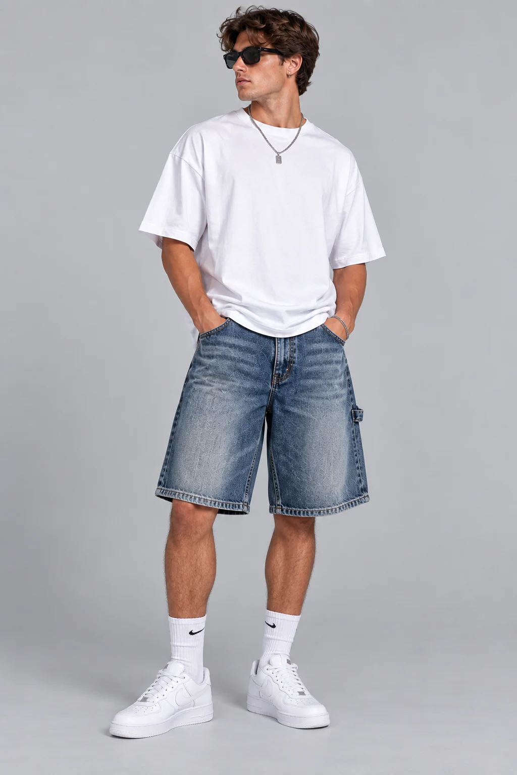 Denim Shorts by BigBee Apparels