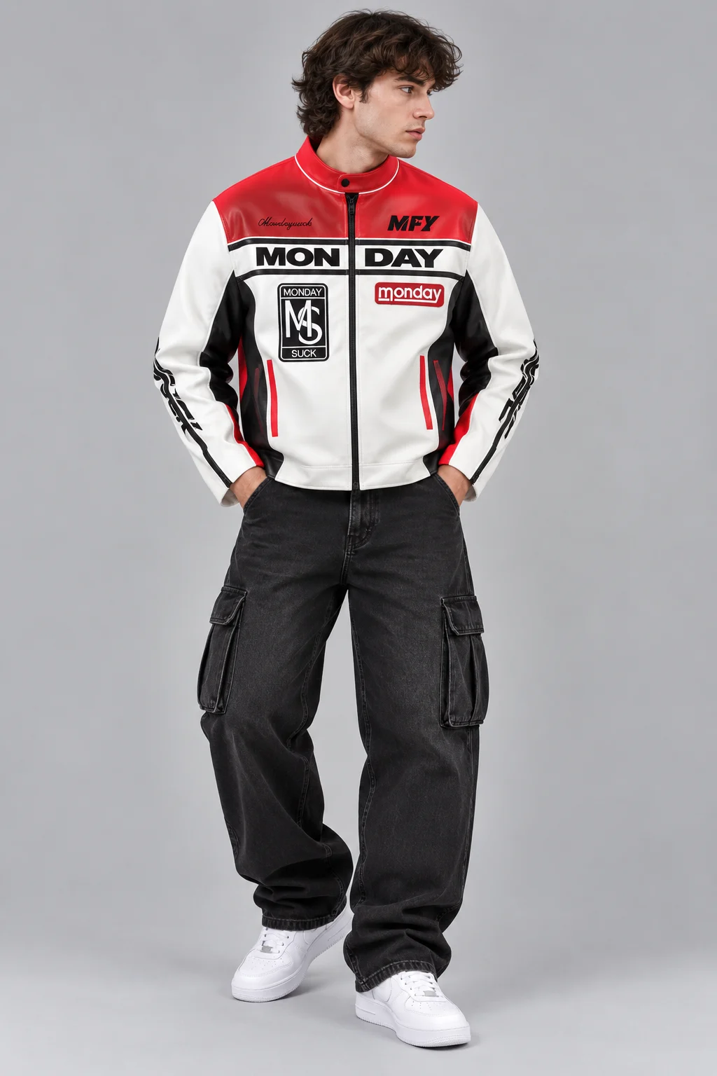 Custom Racing Moto Jacket by BigBee Apparels