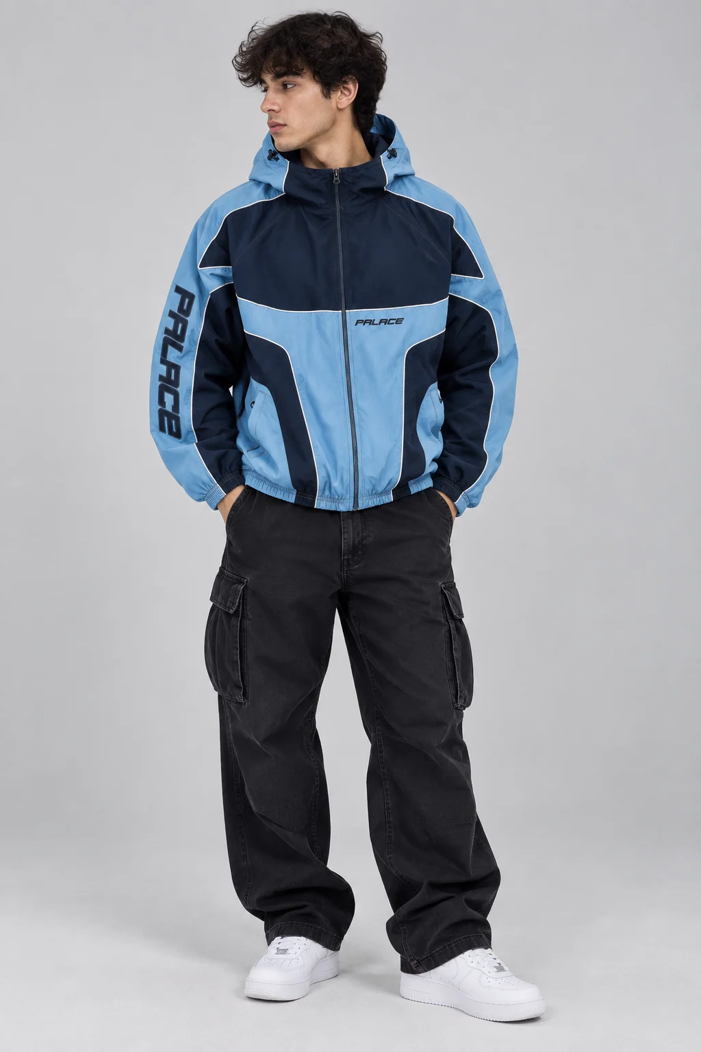 Custom Color-Block Windbreaker Jacket by BigBee Apparels