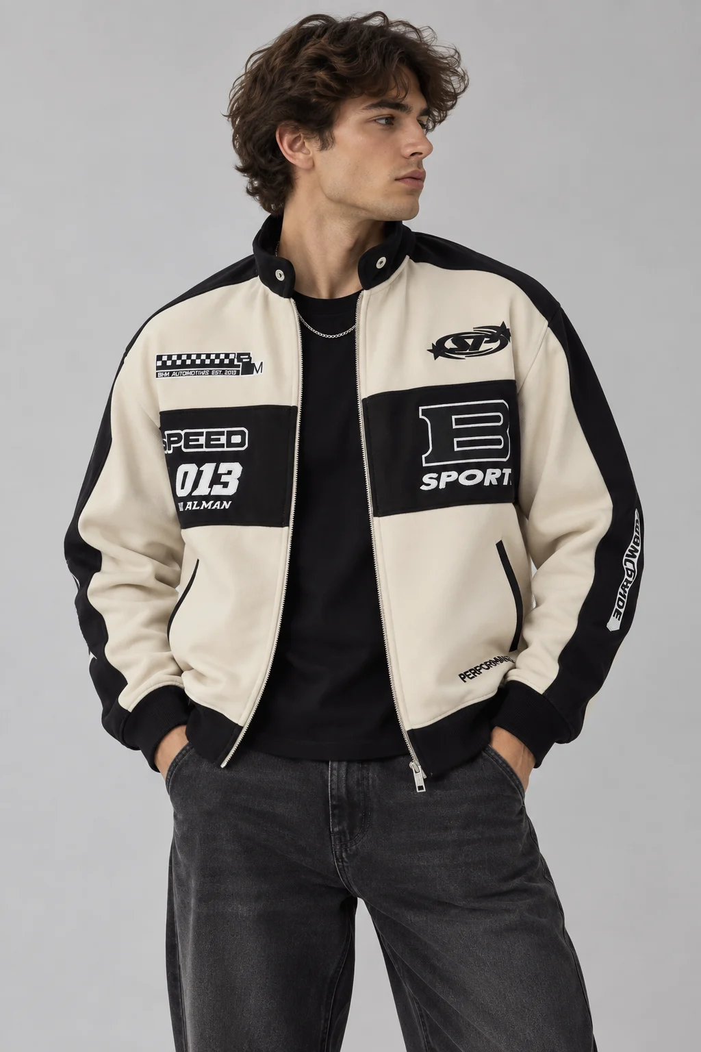 Custom Racing Bomber Jacket by BigBee Apparels