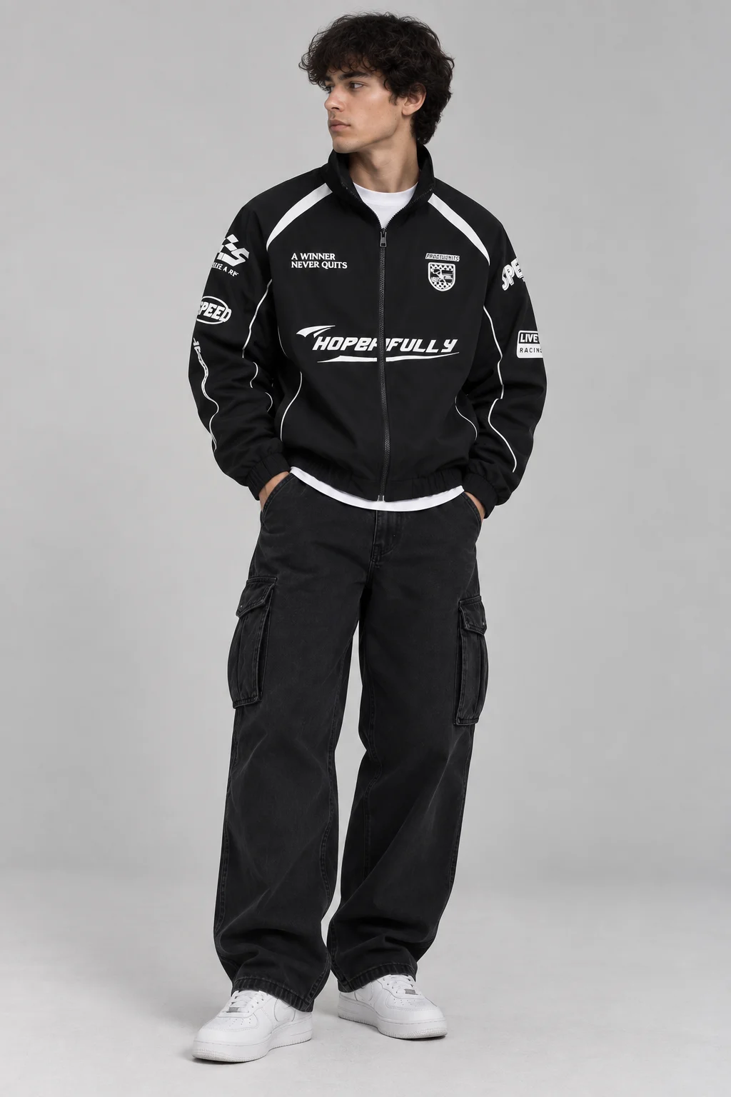 Custom Racing Track Jacket by BigBee Apparels