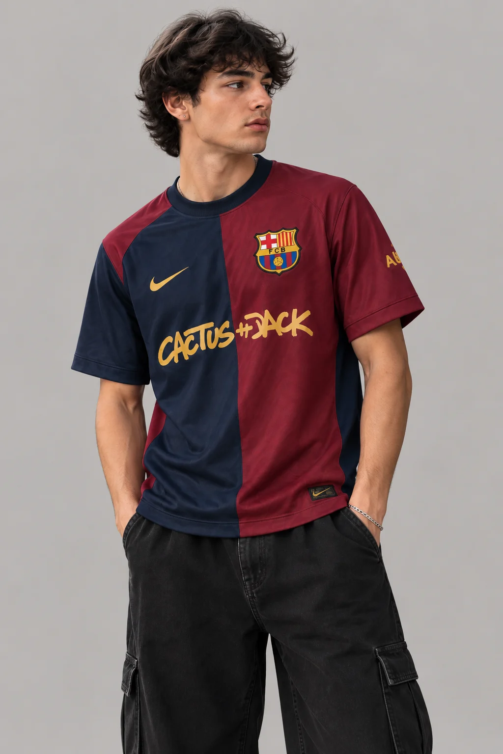 Color-Block Football Jersey by BigBee Apparels