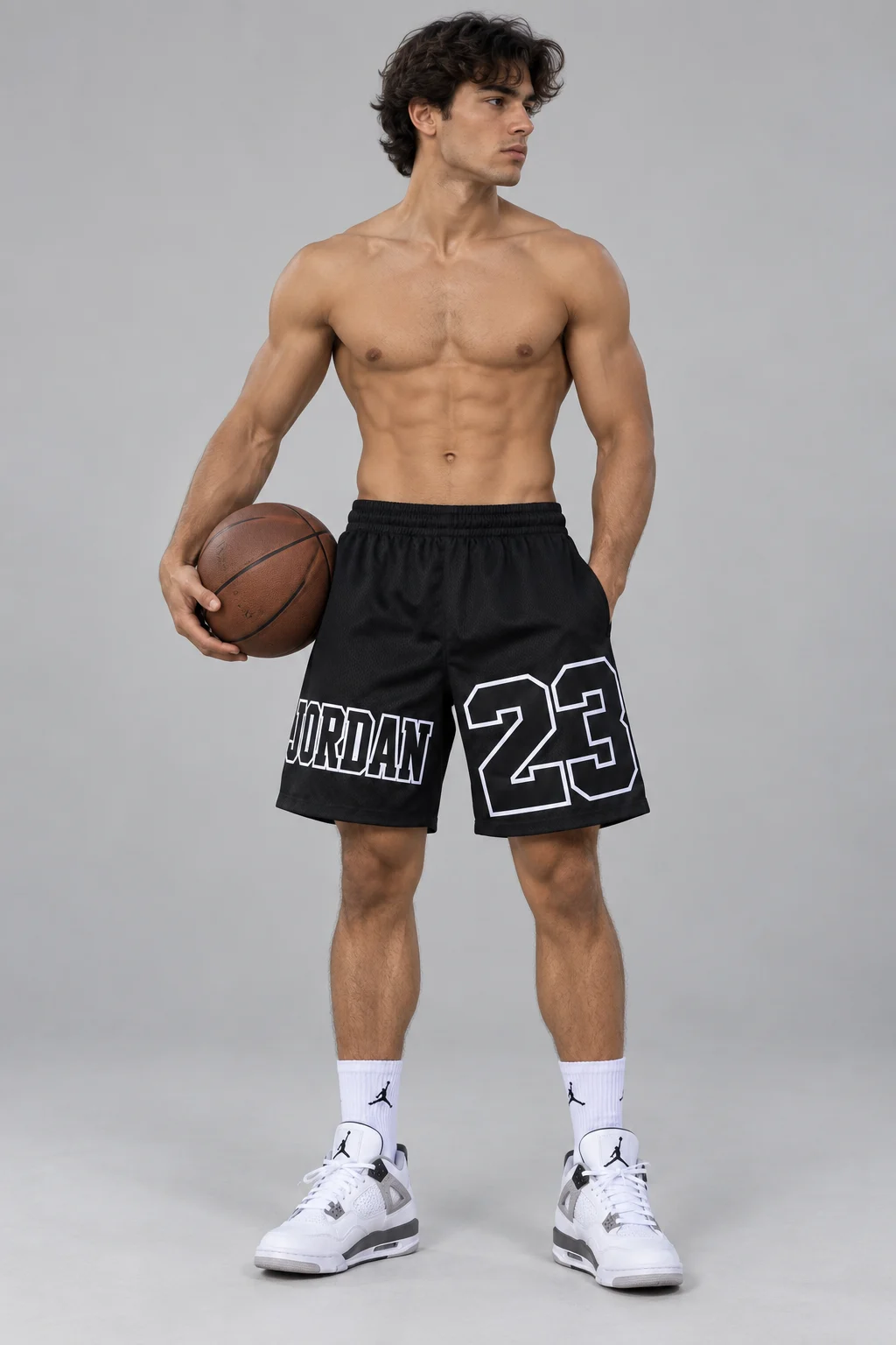 Custom Mesh Basketball Shorts by BigBee Apparels