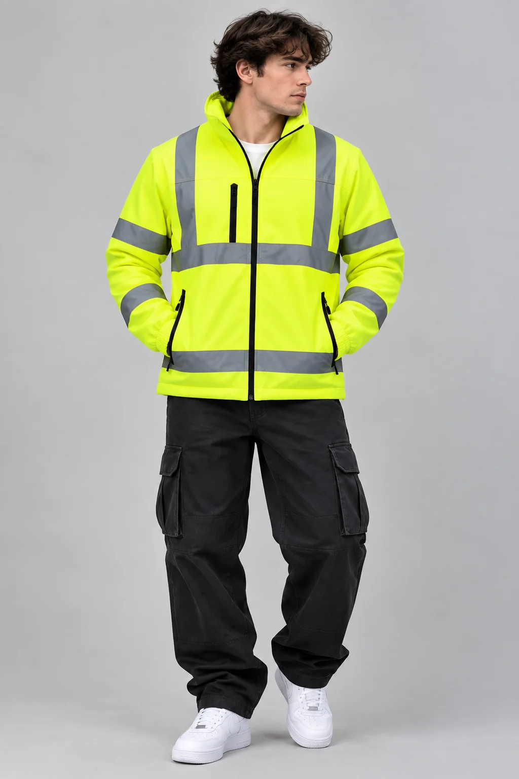 Custom High-Visibility Safety Jacket by BigBee Apparels