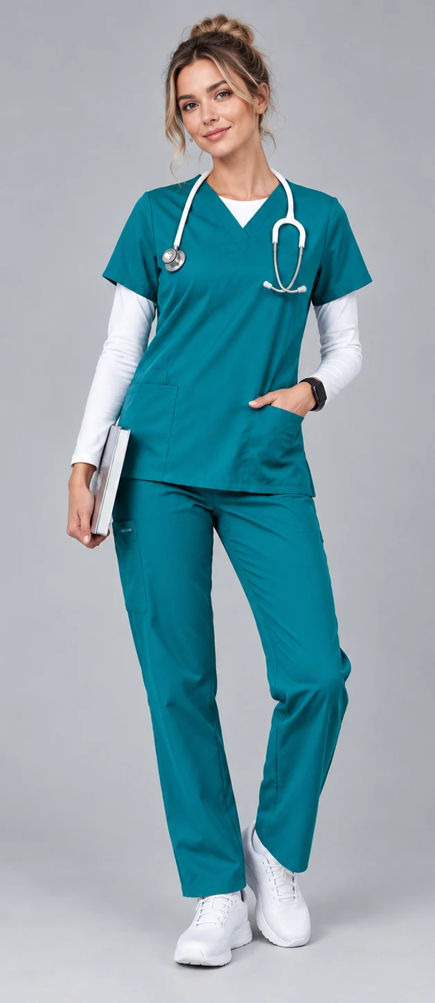 Custom Medical Scrub Set by BigBee Apparels
