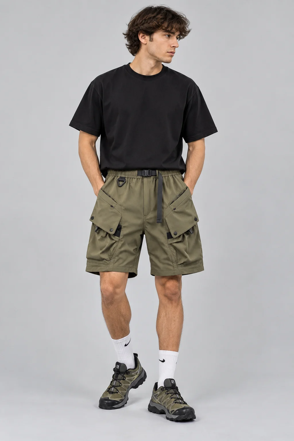 Custom Utility Cargo Shorts by BigBee Apparels