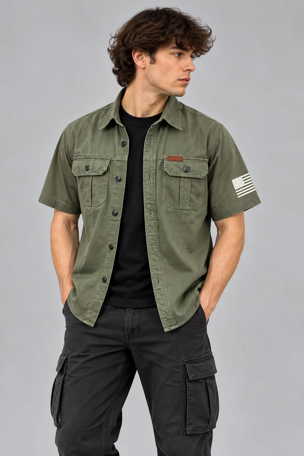 Custom Utility Work Shirt by BigBee Apparels