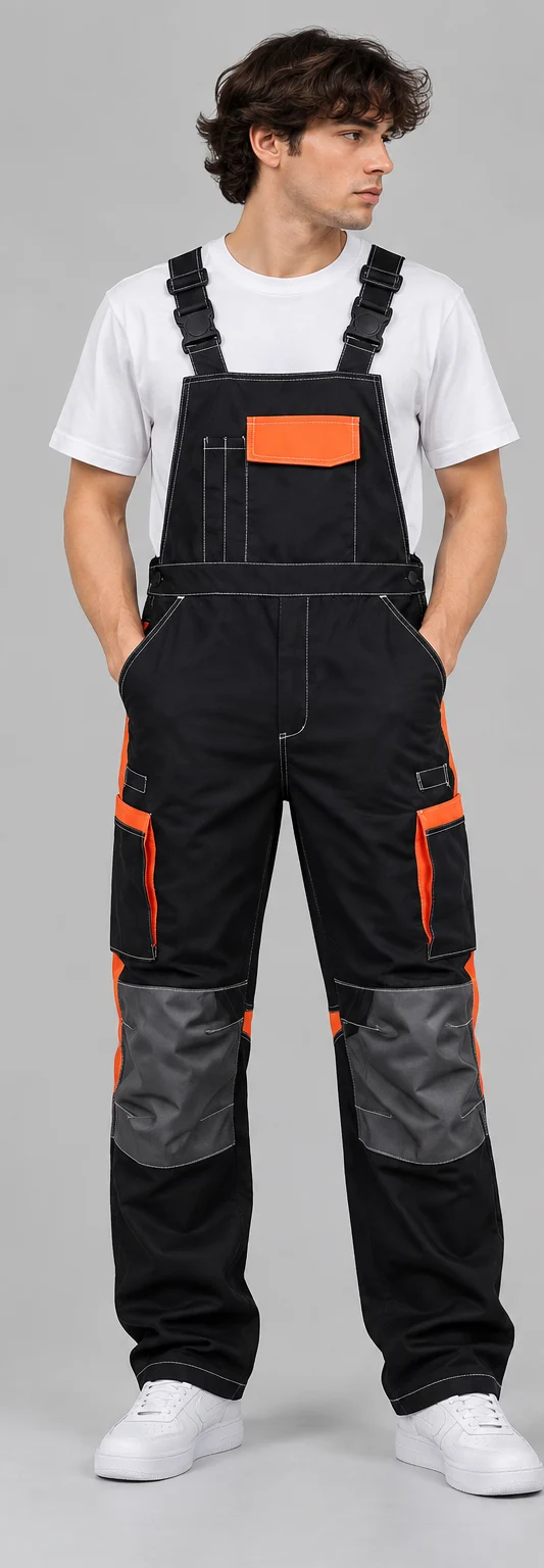 Custom Workwear Bib Overall by BigBee Apparels